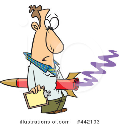 400x420 Rocket Scientist Clipart