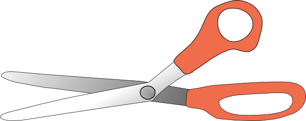 600x238 Scissors Open Clip Art Free Vector 4vector
