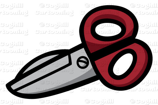 540x362 Scissors Stock Illustration Cartoon Clipart