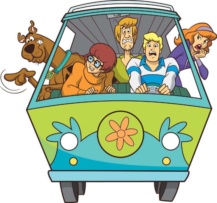 750x700 Scooby Doo Mystery Mobile Clipart