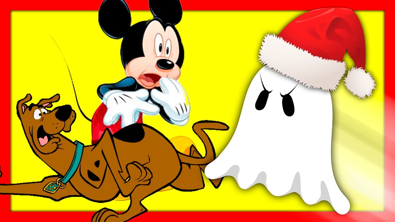 1280x720 Mickey Mouse And Scooby Doo In Silly Spooky Christmas House