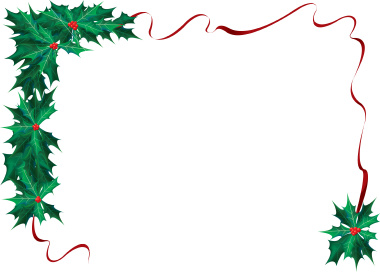 380x272 Christmas Decoration Clip Art Borders Scooby Doo Border