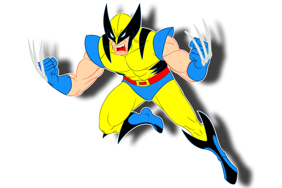 900x600 Free Wolverine Clipart Image