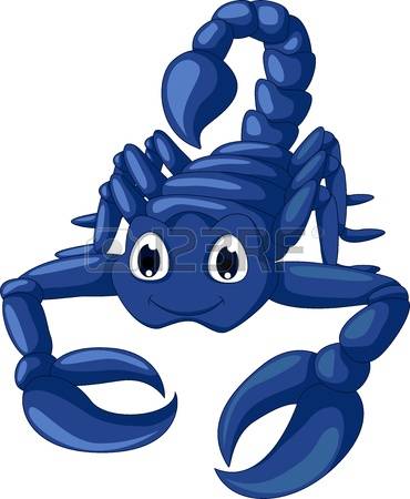 370x450 Scorpion Clipart Cartoon