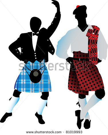 377x470 Highland Dancer Silhouette Clip Art