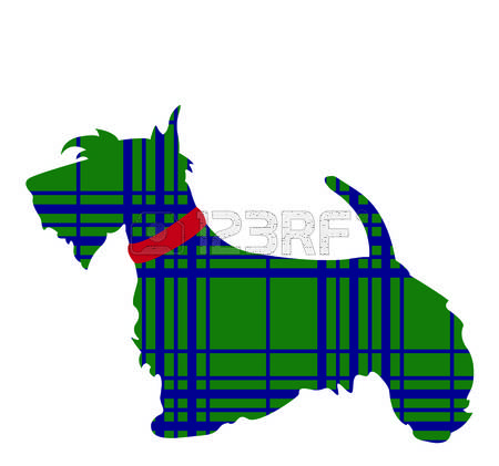 450x421 Scottie Dog Clipart