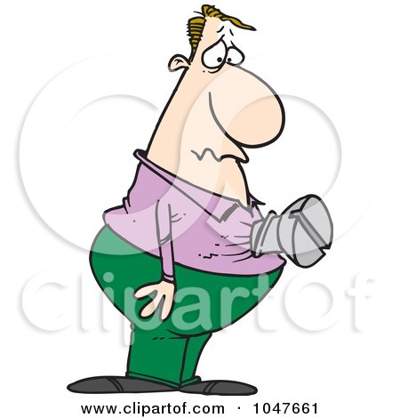 450x470 Royalty Free (Rf) Cliprt Illustration Of Cartoon Guy