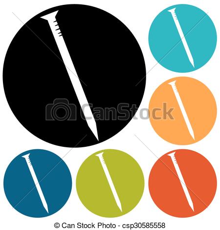 450x470 Screw Icon Clipart Vector