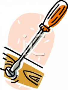 227x300 Screwdriver Turning A Screw