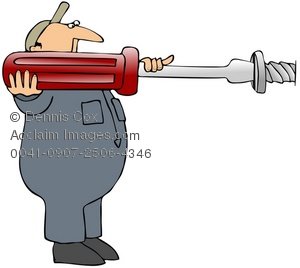 300x268 Clipart Illustration Giant Screwdriver