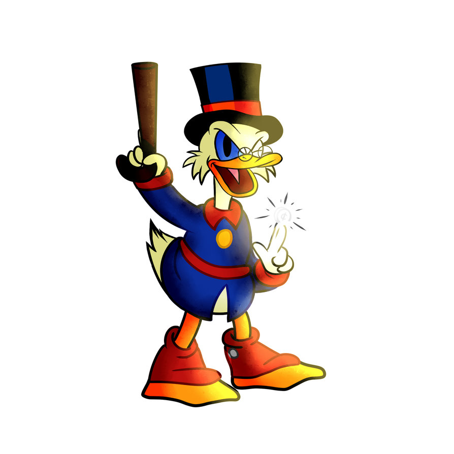 894x894 Scrooge Mcduck By Hyperboundpictures
