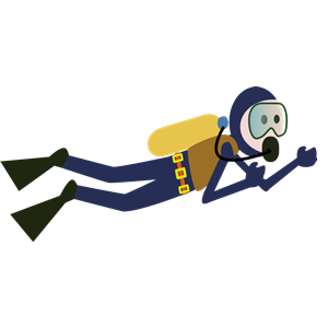300x300 Scuba Diving Clipart
