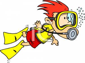 300x222 A Young Boy Scuba Diving