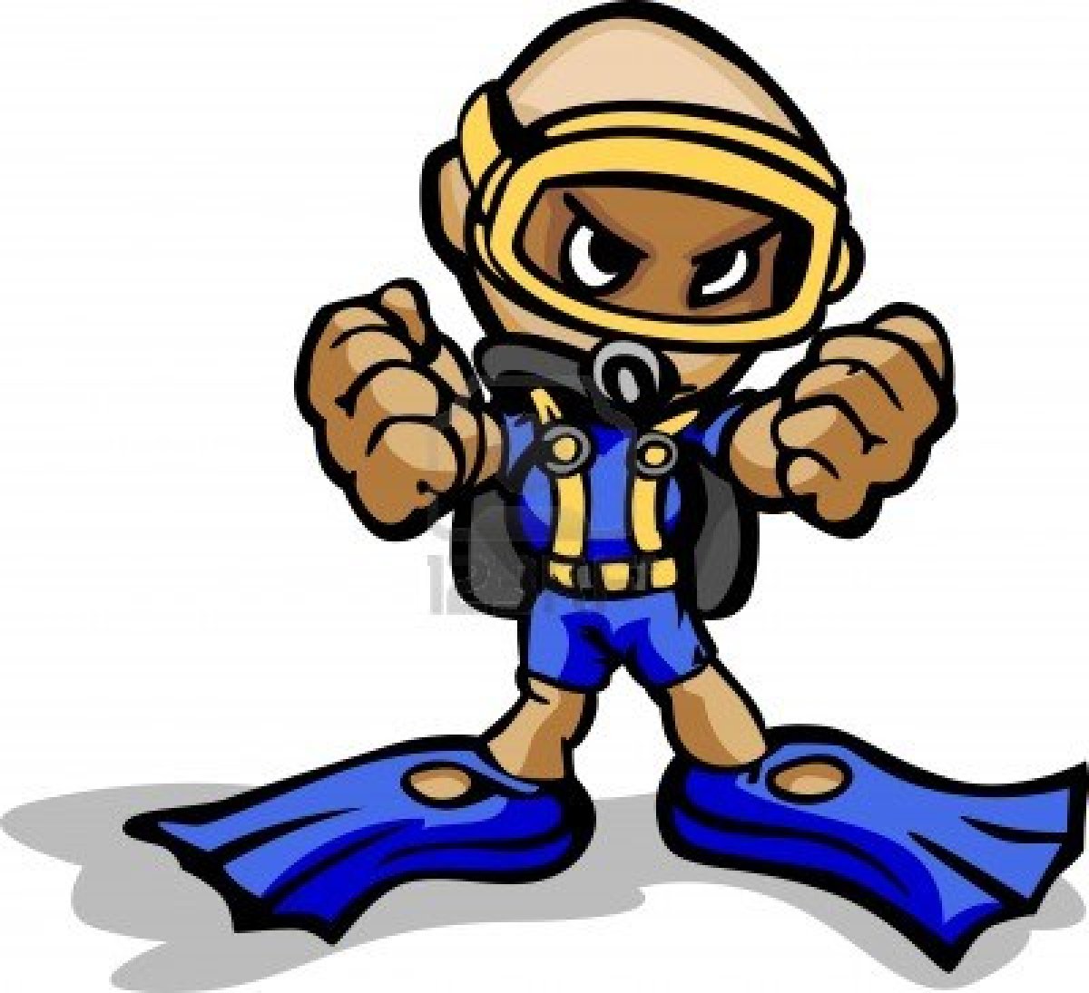 1200x1095 Cartoon Scuba Diver Clipart