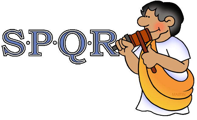 648x397 Rome Clip Art By Phillip Martin, Spqr Sculptor