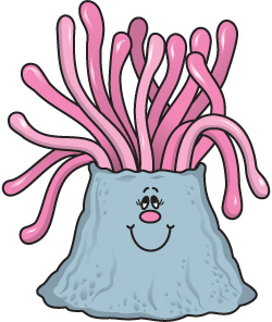 250x296 Fall Anemone Clipart