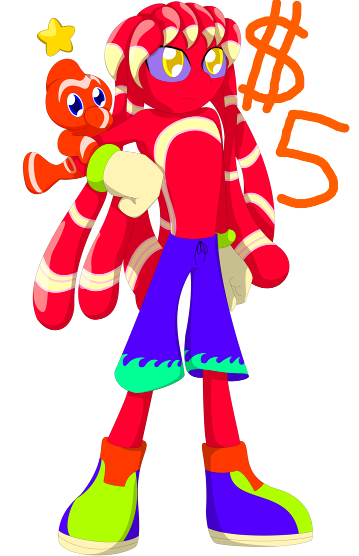718x1113 Sea Anemone Chao (Adopt Open) By Mahara Fushiki