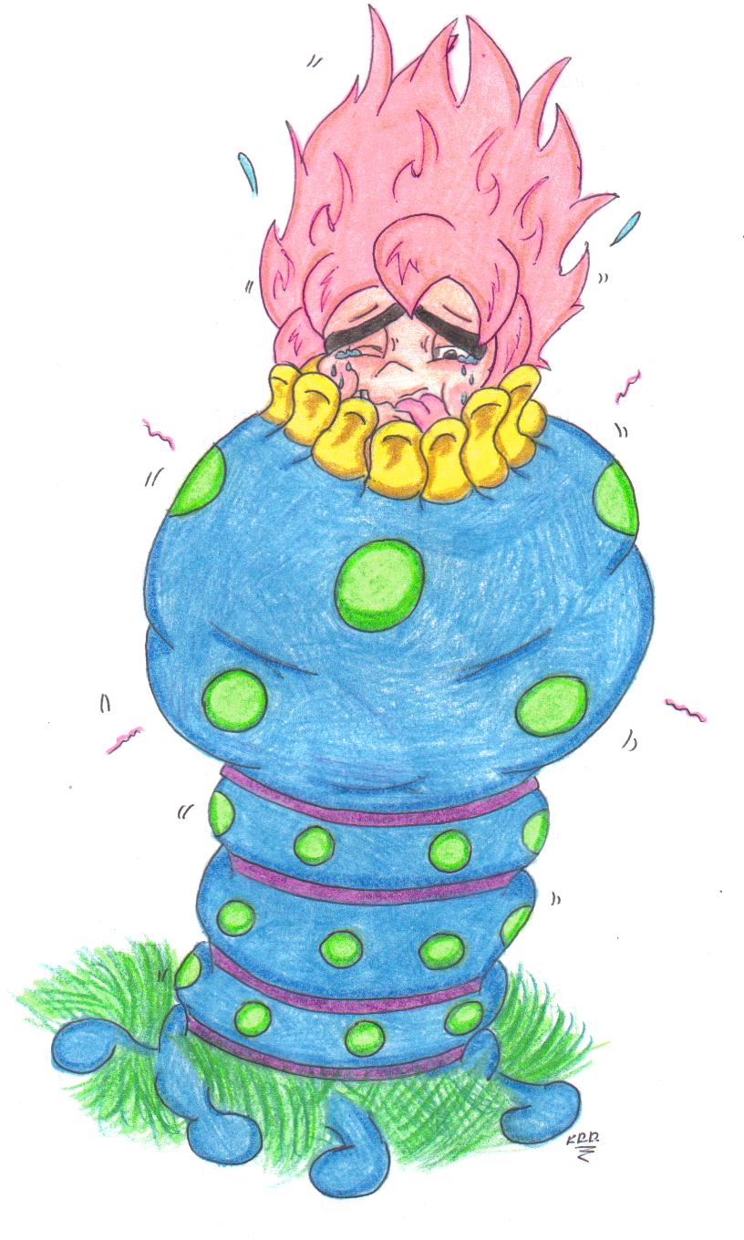 816x1360 Tomba Vore Consumed By A Blue Sea Anemone By Knightrayjack