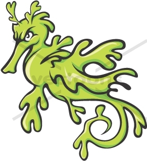 291x320 Sea Dragon Clipart