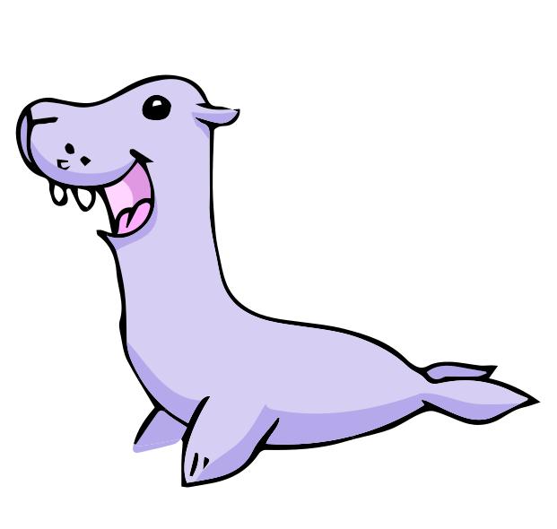 621x590 Seal Clipart