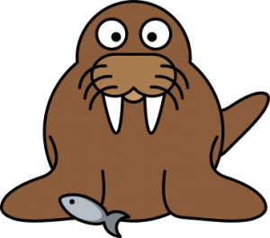 300x264 Walrus Clip Art Download