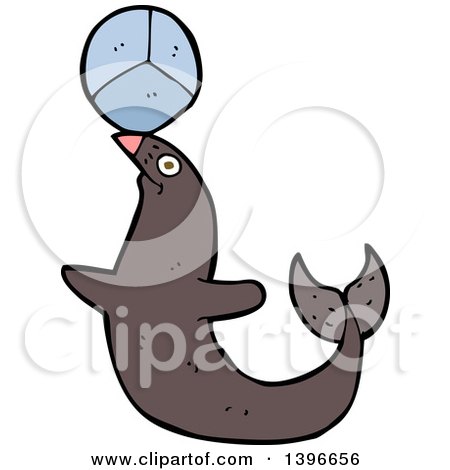 450x470 Cartoon Of A Talking Sea Lion