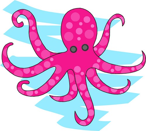 500x450 Creature Clipart Rockpool