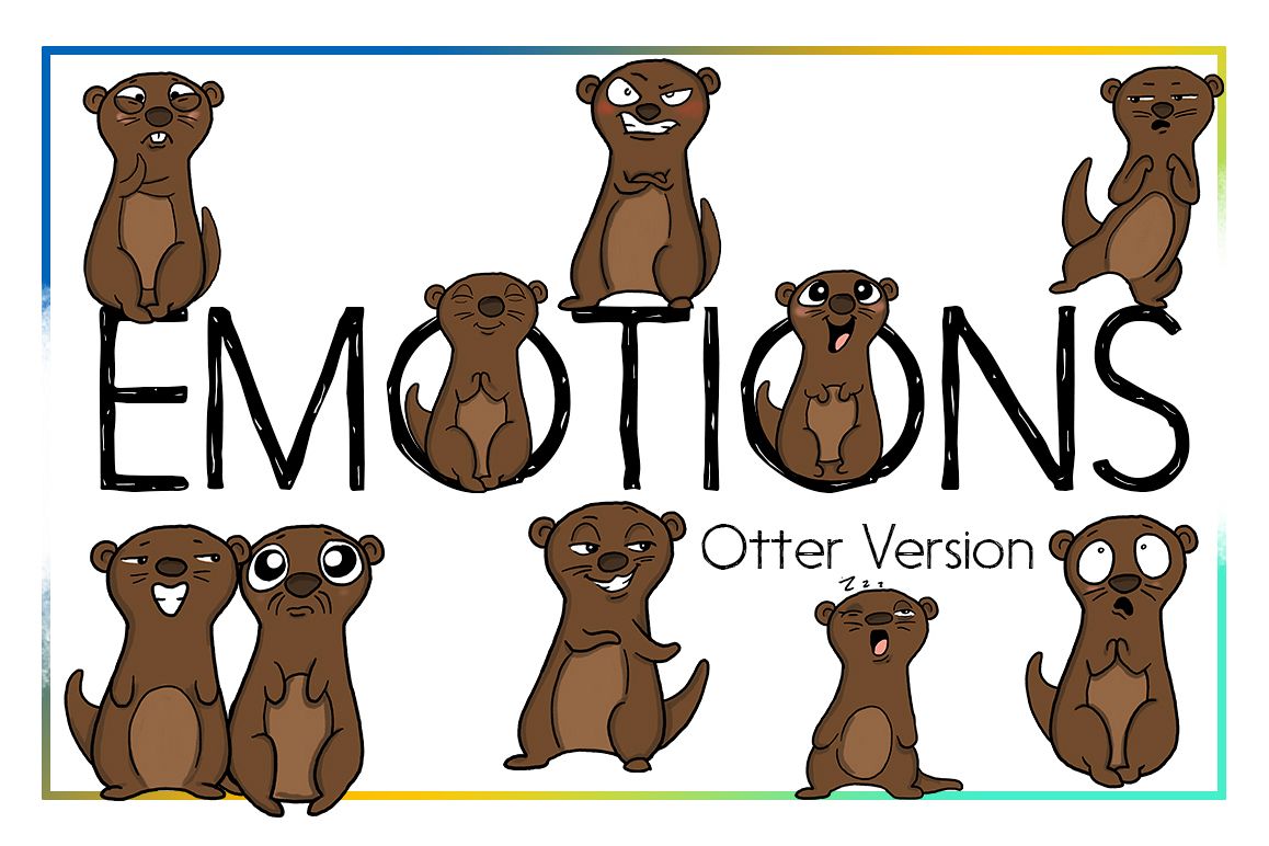 1158x772 Otter Clipart Sea Clipart Nautical Clip Design Bundles