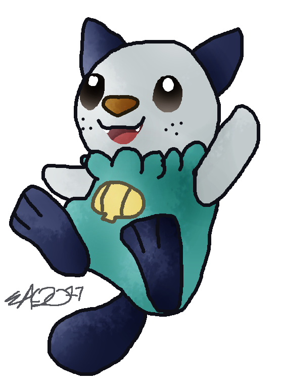 558x761 Pkmn Happy Little Sea Otter By Rosa Pegasus