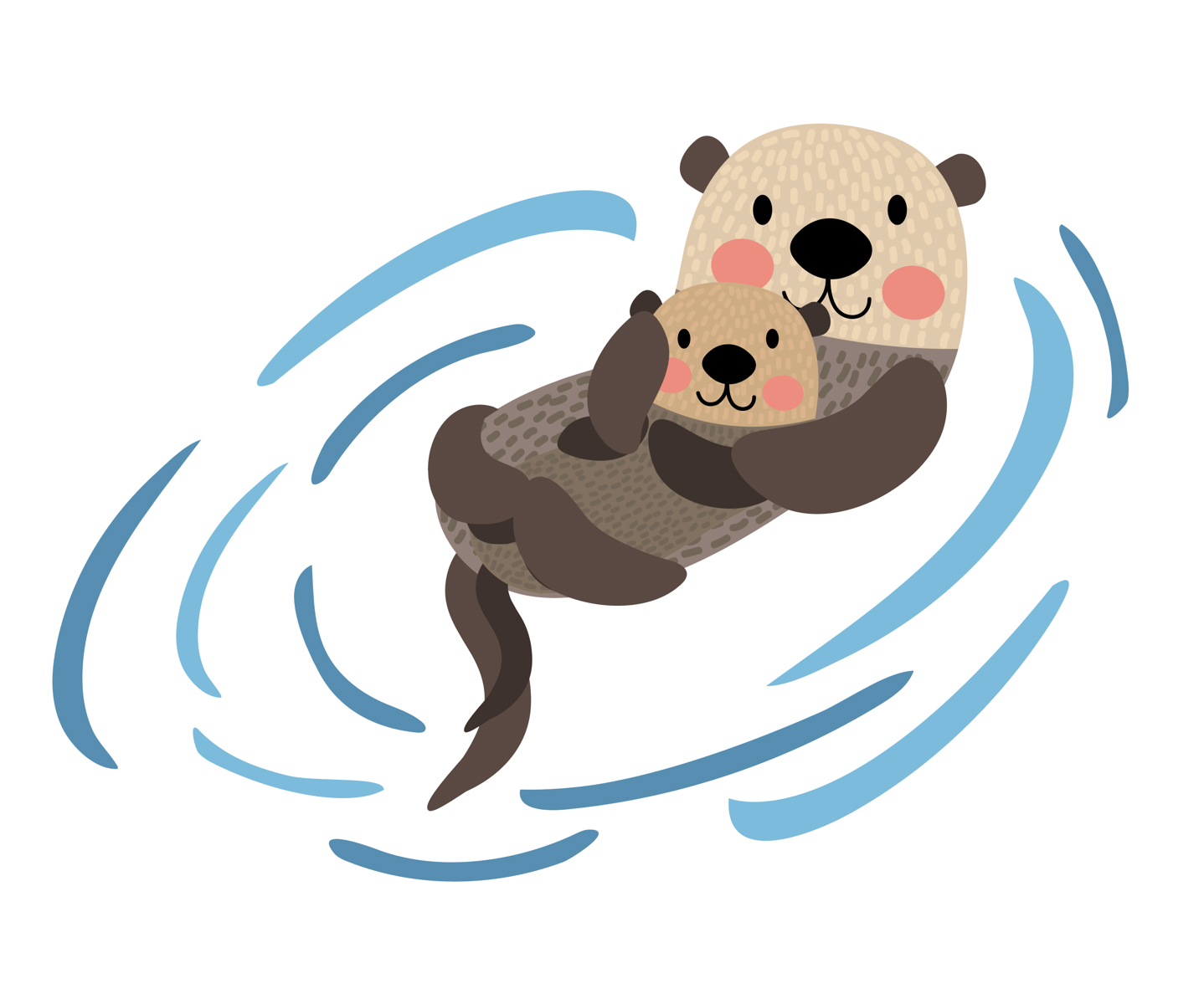 1438x1200 Sea Otters Sea Otter Town