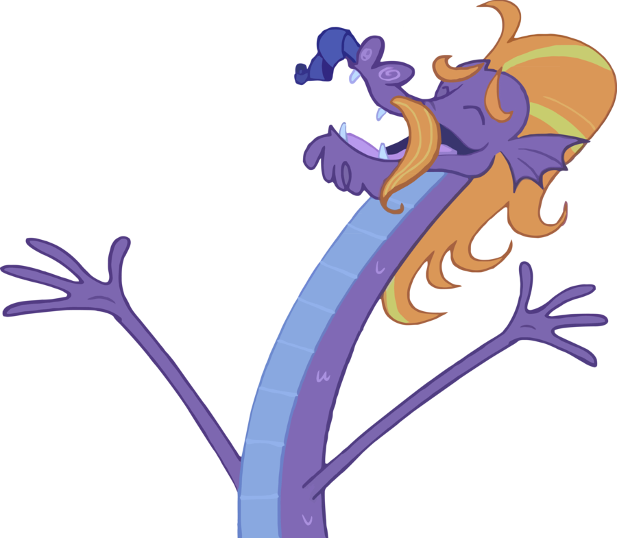 900x785 Sea Serpent With Moustache Vector By Hnrvb