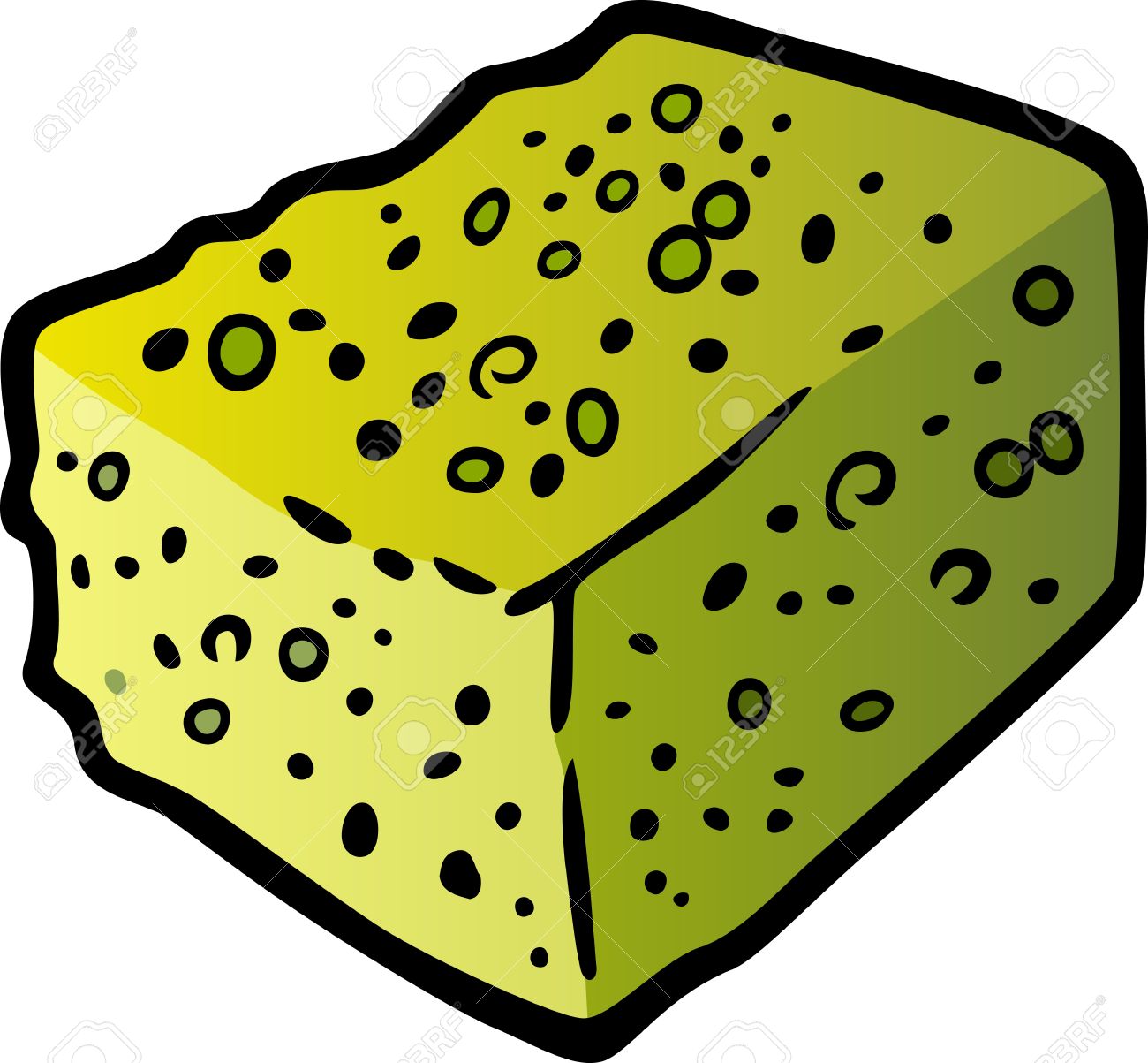 1300x1203 Free Clipart Sponge