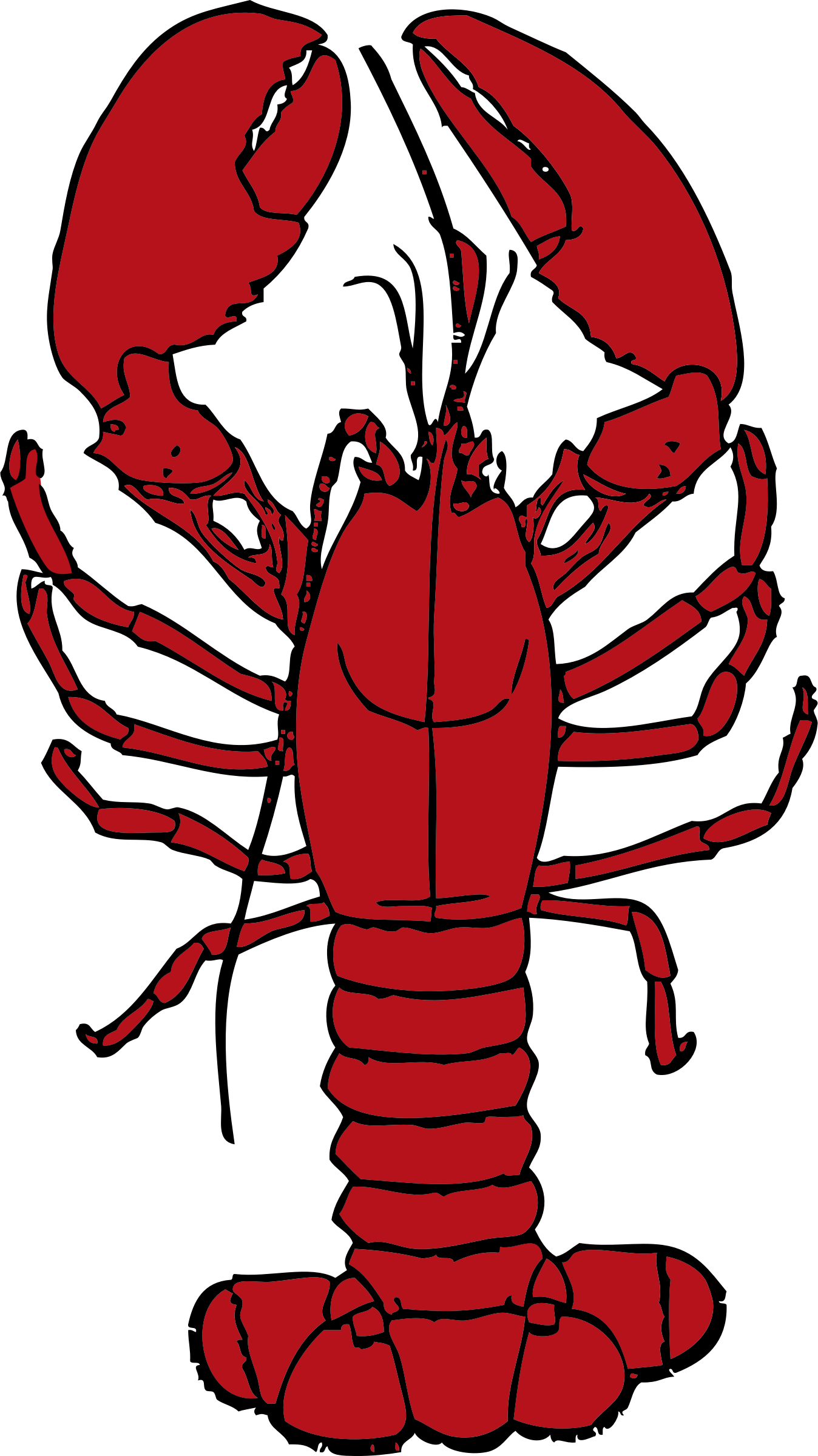 1348x2400 Lobster Love Clipart
