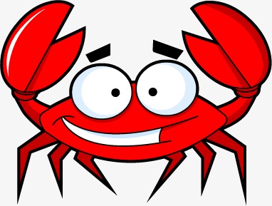 382x289 Cartoon Crab, Crab, Crabs, Seafood Png Image And Clipart For Free