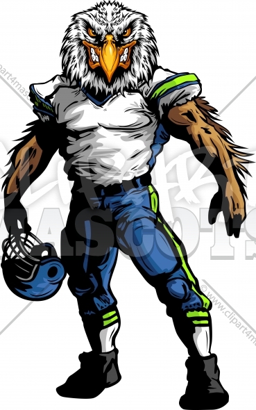 369x590 Seattle Seahawks Mascot Drawing