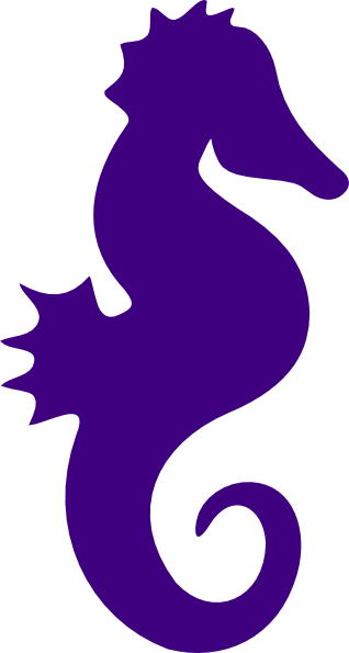 318x595 Seahorse Clip Art