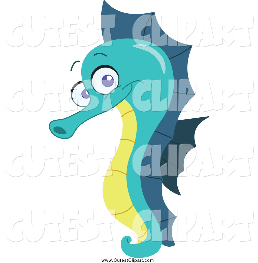 1024x1044 Vector Clip Art Of A Cute Green Seahorse By Yayayoyo
