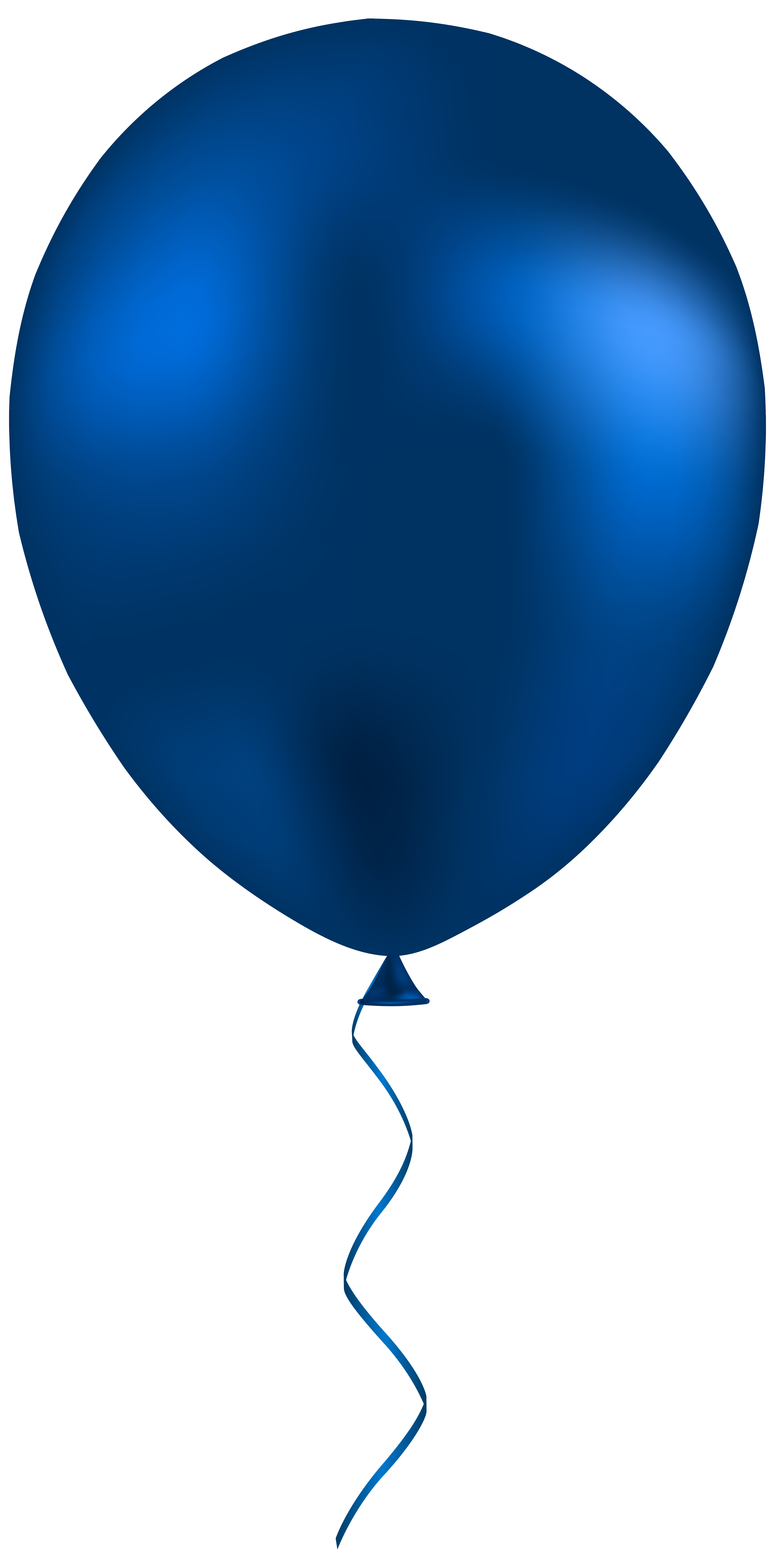 3954x8000 Dark Blue Balloon Png Clip Art