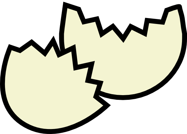 600x431 Shell Clipart Cracked Egg