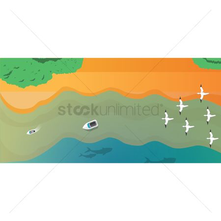 450x450 Free Sea Shore Stock Vectors Stockunlimited