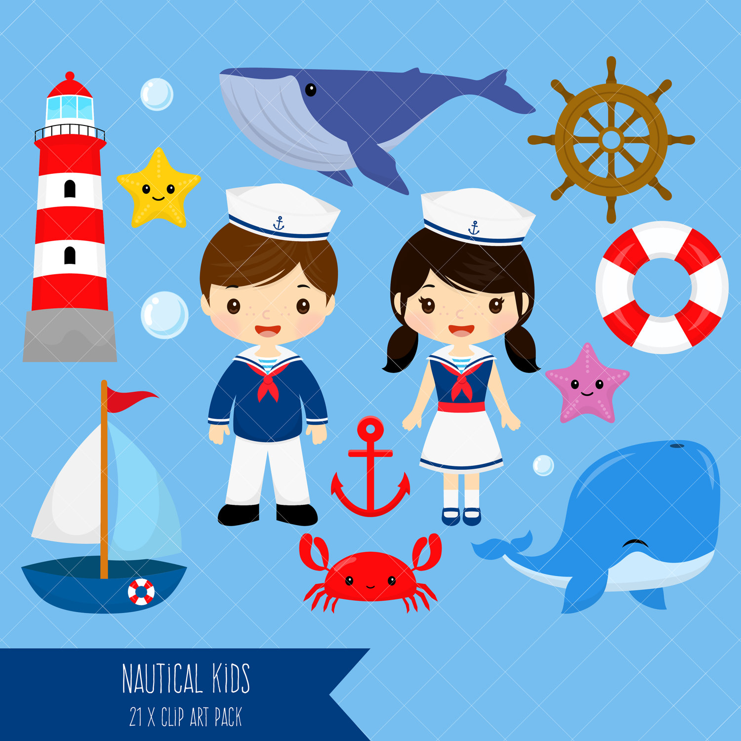 1500x1500 Nautical Kids Clipart Sailor Boy Clip Art Sailor Girl Clip Art
