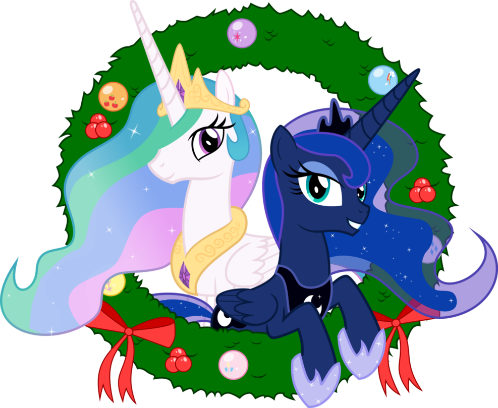 987x809 Celestia And Luna