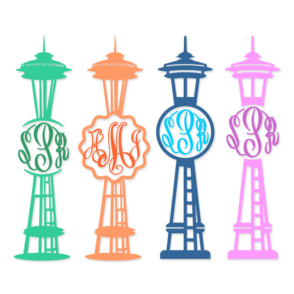 600x600 Seattle Clipart Vector