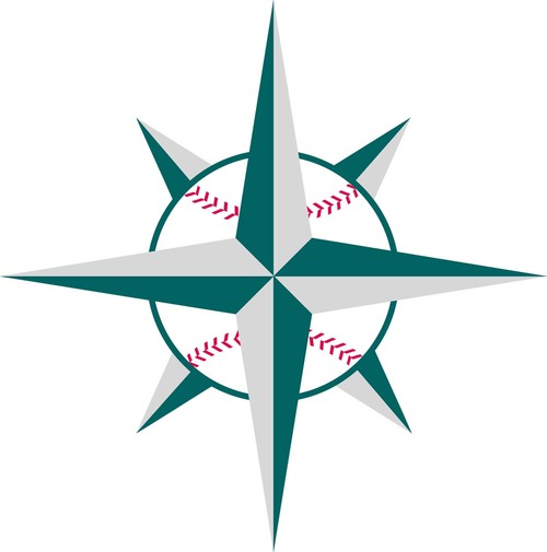 500x505 Seattle Mariners Compass Logo Free Image