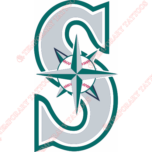 500x500 Seattle Mariners Customize Temporary Tattoos Stickers No.1909