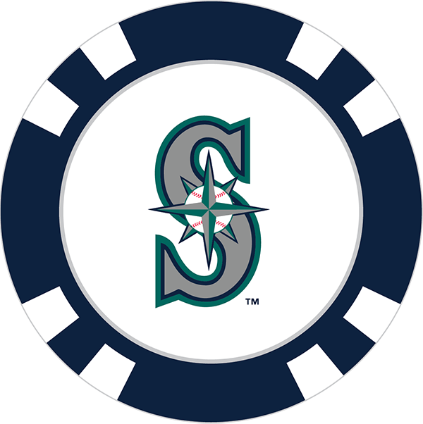 600x602 Seattle Mariners Poker Chip Ball Marker