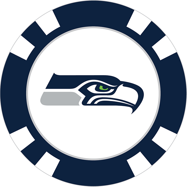 600x602 Seattle Seahawks Poker Chip Ball Marker