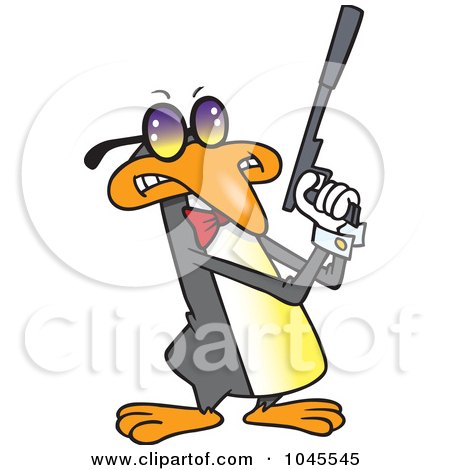 450x470 Royalty Free (Rf) Clip Art Illustration Of A Cartoon Secret Agent