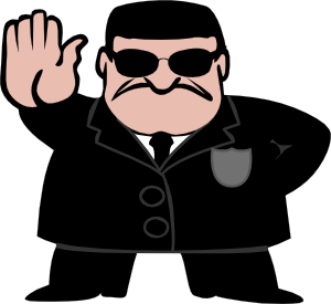 300x275 Fbi Dude Clip Art