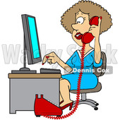 170x170 Gray Haired Secretary Woman Working